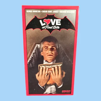 Love at First Bite (VHS, 1979) 1993 Orion Pictures George Hamilton - Image 1 of 4