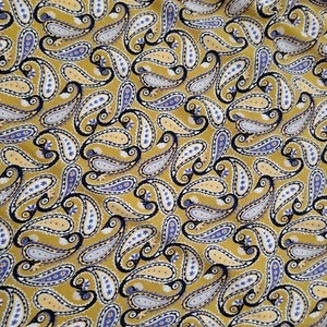 Tela de viscosa de cachemira floral material de costura artesanía 150 cm de ancho - Imagen 1 de 4