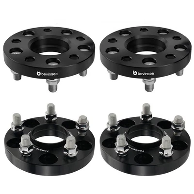 BEVINSEE 4x20mm Hub Centric Wheel Spacers Adapters For Tesla Model 3 2017-2022 - Изображение 1 из 4