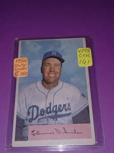 1954 Bowman Baseball #170 Duke Snider Brooklyn Dodgers schön selten - Bild 1 von 2