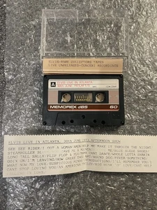 Elvis Rare Collectors Tapes | Live In Atlanta 30/6 AFT/S 1973| Unreleased Concer - Picture 1 of 2