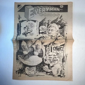 Everyman Comics #1 underground comix Artie Romero 1977 Everyman Studios - Imagen 1 de 4