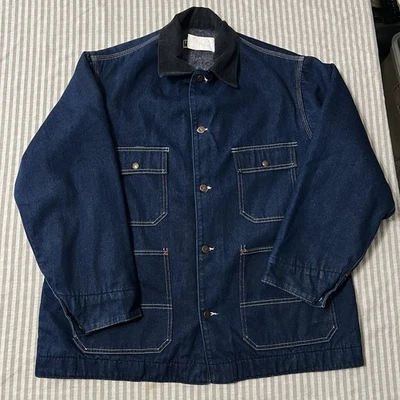 Chaqueta de Colección Big Mac Manta Forrada Azul Denim Tareas Hecha en EE. UU. Para Hombres 44 Pecho Foto 1 de 4