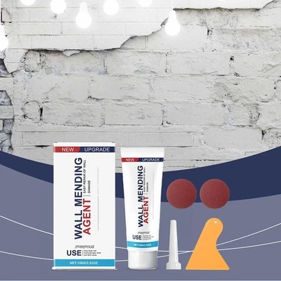 Wall Repair Cream Waterproof Wall Mending Agent Quick Drying K7O7 - Photo 1/4