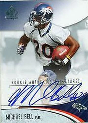 A7893- 2006 SP Authentic #214 Mike Bell RC Auto /1175 - Image 1 of 1