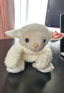 Ty Beanie Buddies Collection Fleece Lamb Soft Toy Plush 2001 - Picture 1 of 12