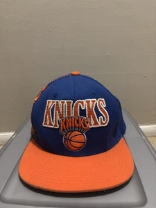 Mitchell & Ness New York Knicks Snapback Mütze blau orange NBA Hardwood Classics - Bild 1 von 7