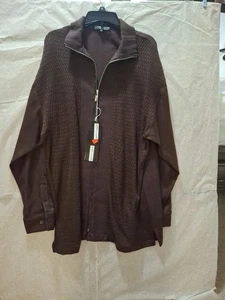 SILVER SILK Classic 4028200 brauner Herrenpullover Größe 2X NEU - Bild 1 von 10