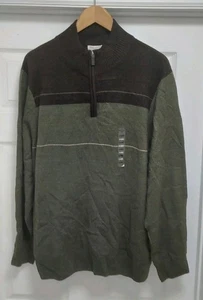 Dockers Pullover Herren Gr. XL Langarm Comfort Touch 1/4 Reißverschluss Freizeit  - Bild 1 von 9