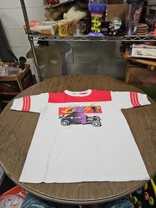 Cars Street Rod T Shirt Vtg Nats East 1991 NSRA Classic Nationals YORK PA Sz LG - Picture 1 of 10