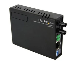 STARTECH 10/100 Convertisseur de Média Fibre vers Ethernet Multi Mode ST 2 km - 1 x RJ-45 - Photo 1/1