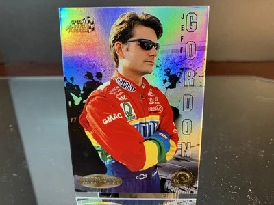 Jeff Gordon Action Packed Credentials Leaders Of The Pack 1996 Card #8 of 10 - Image 1 of 2