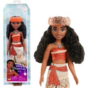 Muñeca de moda Disney Princesa Moana 11 pulgadas con cabello castaño, ojos marrones y cabello - Imagen 1 de 4