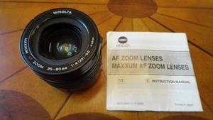 Konica Minolta AF 35-80mm Lens for Maxxum & Sony Digital Alpha DSLR cameras - Picture 1 of 1