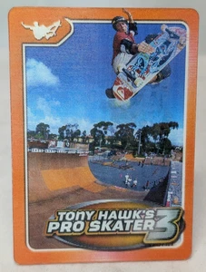 Rara carta da skateboard movimento 3D Activision Tony Hawk Pro Skater 2001 - Foto 1 di 2