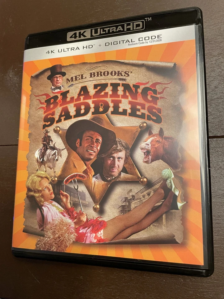 Blazing Saddles (4K Ultra HD) [4K UHD] Mel Brooks - Image 1 of 1