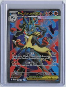 Mega Lucario ex Ultra Rare ME01: Mega Evolution 160/132 NM - Picture 1 of 2