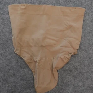 Tanga Skims Core Control Cintura Alta Compresión Arcilla Marrón Claro Talla Grande - Imagen 1 de 9
