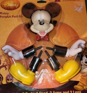 Gemma Topolino Vampiro Disney Zucca Decorazione Halloween Jack O Lanterna - Foto 1 di 5