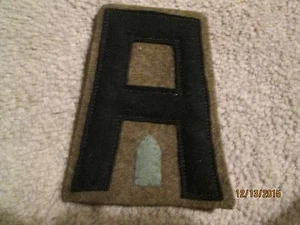 WWI US Army First Army Chemical Trench Morter AEF patch wool - Picture 1 of 1