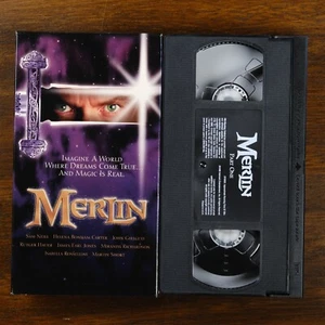 Merlin (1998) - VHS Fantasy - Hallmark - NEAR PERFECT CONDITION - Bild 1 von 8