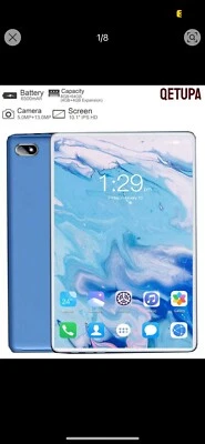 Qetupa G15 Android Tablet 8gb+64gb Blue 10 Inch SIM GPS - Image 1 of 4