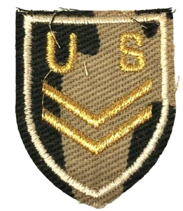 Patch Sew & Iron On Embroidered Clothing Hats Jackets Coat Military Stripes A531 - Picture 1 of 3