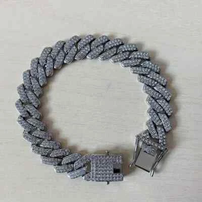 Armband Iced Out bling bling Strass Herren & Männerarmband Modeschmuck Geschenk - Bild 1 von 4