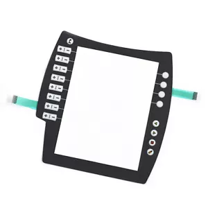 Para KUKA Enseñar Colgante KRC4 00-168-334 Teclado de Membrana + Panel de Vidrio Táctil - Imagen 1 de 6