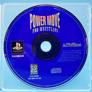 Power Moves Pro Wrestling (Sony PlayStation 1 PS1) *GAME DISC ONLY - TESTED* - Picture 1 of 1