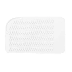 Heat Resistant Mat Salon Tools Hot Tools Pad Cover Hair Iron Mat (White) - Picture 1 of 7