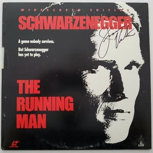 Jesse Ventura Signed The Running Man Laserdisc Politician WWF LEGEND RAD - Picture 1 of 1