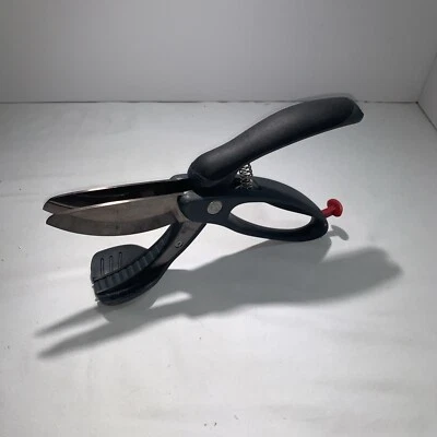 Pampered Chef Salad Chopper #2582 Double Bladed Herb Cutting Scissors Shears - Image 1 of 4