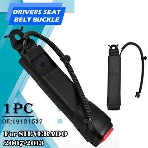 19121537 PARA CHEVROLET AVALANCHE 2007-2013 NEGRO HEBILLA DEL CINTURÓN DE SEGURIDAD DEL LADO DEL CONDUCTOR - Imagen 1 de 14