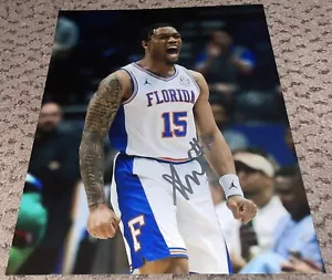ALIJAH MARTIN SIGNED 8X10 PHOTO AUTOGRAPH FLORIDA GATORS BASKETBALL 🐊 - Picture 1 of 1