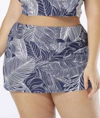 Pantalón corto de natación Beach House Emma Pull On Paradise Palm talla 22 W nuevo con etiquetas  Foto 1 de 4