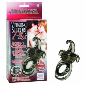 Penisring Vibration Ring Silikon Cockring Hoden CalEx Klitoris Stimulator - Bild 1 von 1