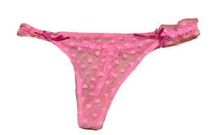 NATIVE INTIMATES PINK THONG HREAT SIZE S - Picture 1 of 2