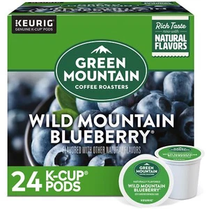 Green Mountain Coffee Wild Mountain Blueberry, Keurig K-Cup Pod, 24 Count - Picture 1 of 4