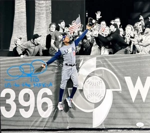 Adam Jones Signed 16x20 Photo USA World Classic Baseball 'US To The MFK-A' JSA - Picture 1 of 2