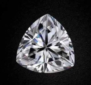 Loose CVD Lab-Grown Diamond 6.50 mm Trillion - D Color - Clarity FL Certified - Picture 1 of 3