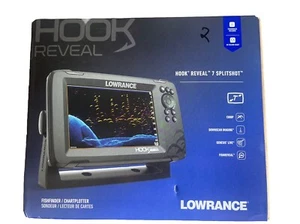 Lowrance HOOK Reveal 7 Splitshot Fishfinder Chartplotter with US Inland Maps - Picture 1 of 19