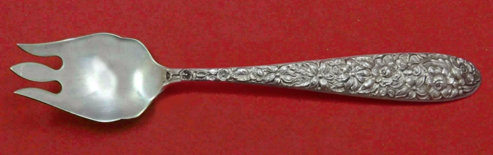 Pastel de plata esterlina Southern Rose de Manchester Helado Spork personalizado 5 3/4" Foto 1 de 1