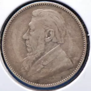 South Africa, 1896 6 Pence, silver, Extremely Fine, 6-2 - Picture 1 of 2
