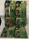 Star Wars Lot Of 6 Action Figures Power Of The Jedi Collection 1 & 2 Hasbro