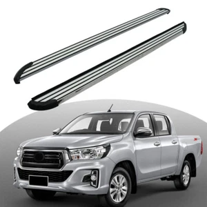 2 PIEZAS estriberas aptas para barras Nerf HILUX REVO 2015-2022 peldaños laterales - Imagen 1 de 5