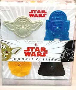 Williams Sonoma Star Wars Cookie Cutters Set Of 8. Brand New in Box. - Picture 1 of 19
