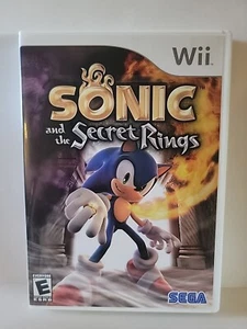 Sonic and the Secret Rings (Nintendo Wii, 2007) (RVL-P-RSRE) CIB With Manual - Picture 1 of 5