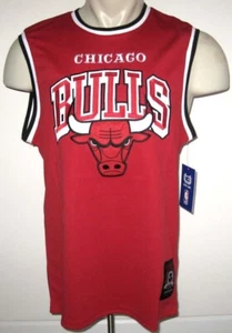 NEW! NBA CHICAGO BULLS BASKETBALL JERSEY Red Size Medium M - Picture 1 of 2