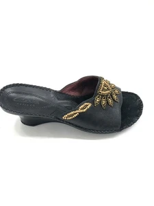 Clarks Artisan Women's Sandals Slides Black Size 8 ($) - Picture 1 of 7